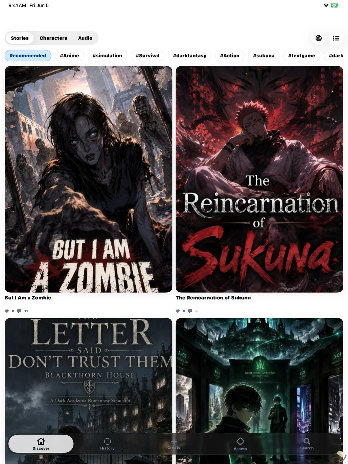 novelai iPad App Store 审核截图 English