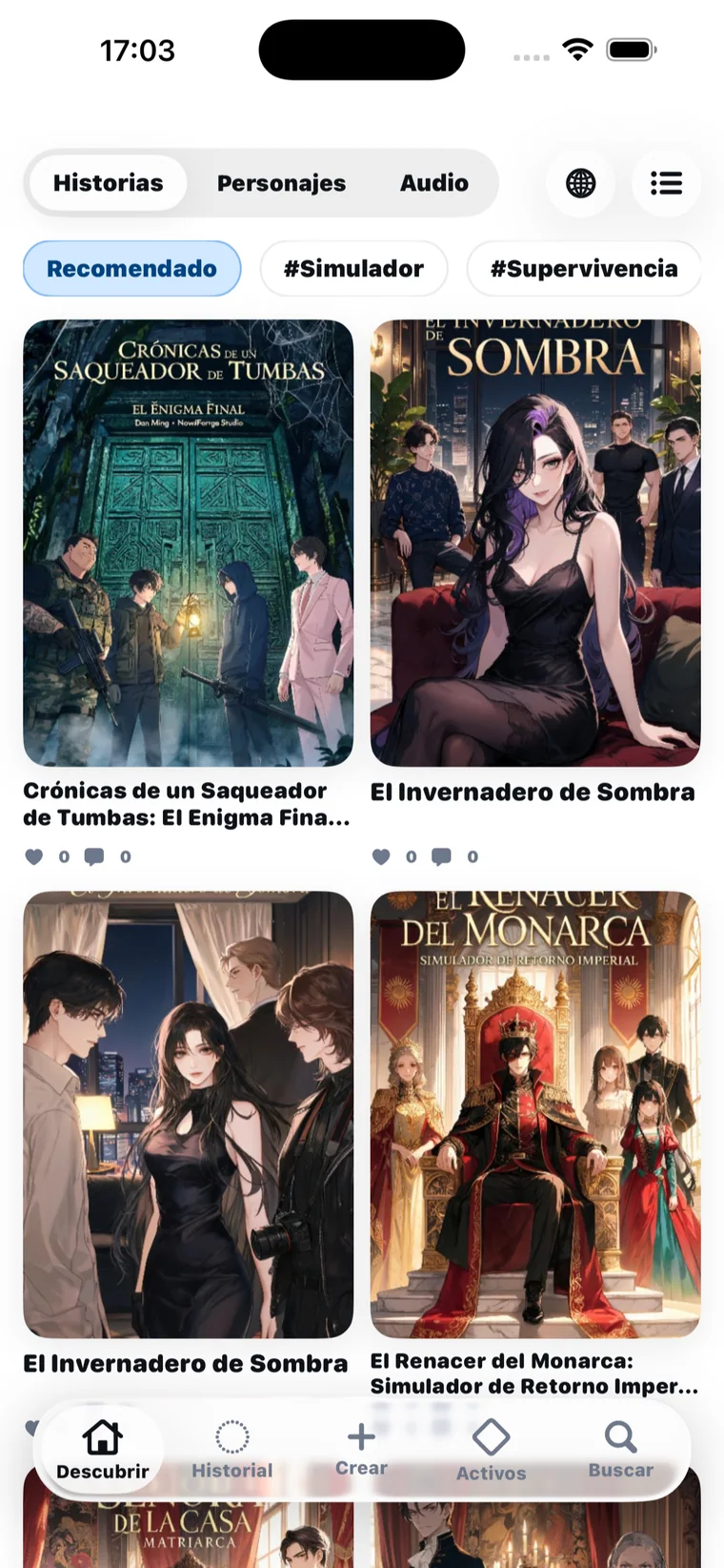 novelai iPhone App Store 审核截图 Español